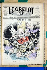 Couverture de Le Grelot, numéro 1360, Satirique en Couleurs - Edouard Guillaumin Pepin