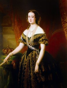 Impératrice française Eugénie - Edouard Louis Dubufe