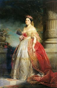 Mathilde Laetitia Wilhelmine Bonaparte (1820-1904) 1861 - Edouard Louis Dubufe