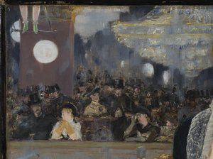Un bar aux Folies-Bergère (détail)