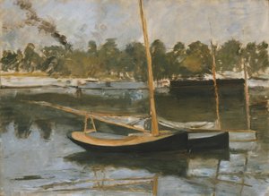 Argenteuil, étude de bateau, 1874 - Édouard Manet