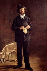 Artiste (portrait du peintre, Marcellin Desboutin) - Édouard Manet