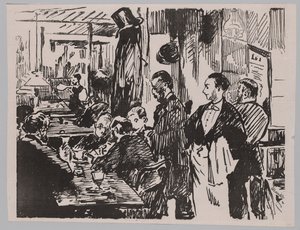 Au café - Édouard Manet