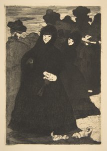Au Prado, 1863, retravaillé vers 1867