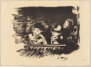Au Paradis - Édouard Manet