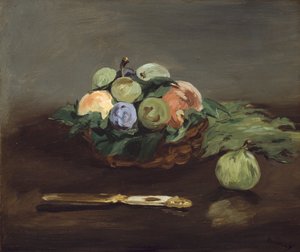Corbeille de fruits - Édouard Manet