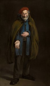 Mendiant avec un manteau de duffle Philosophe, 1865-67