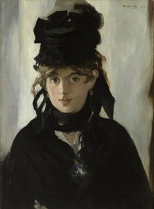 Berthe Morisot avec un bouquet de violettes, vers 1880 - Édouard Manet