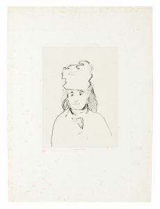 Berthe Morisot en silhouette