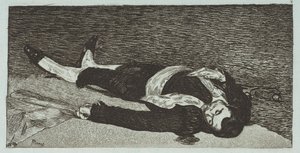 Toreador mort - Édouard Manet