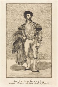 Don Mariano Camprubi (Le Bailarin) - Édouard Manet