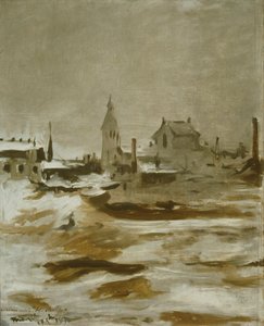 Effet de neige à Petit-Montrouge, 1870 - Édouard Manet