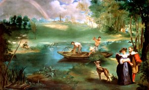 Pêche à Saint-Ouen, 1860-1861 - Édouard Manet