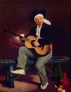 French: Le Chanteur espagnol The Spanish Singer - Édouard Manet