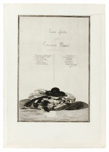 Chapeau et guitare, frontispice pour l