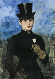 Cavalière, de face, vers 1882 - Édouard Manet