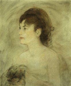 Jeune femme décolletée, 1882