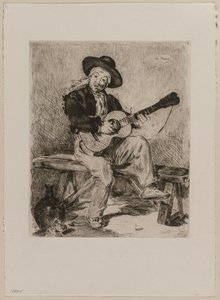 Le Guitarrero - Édouard Manet