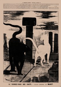 Le Rendez-vous des Chats - Édouard Manet