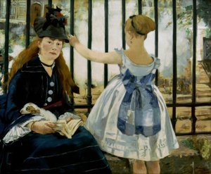 Le chemin de fer - Édouard Manet