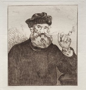 Le fumeur - Édouard Manet