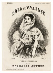Lola de Valence - Édouard Manet
