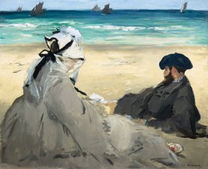Sur la plage, 1873