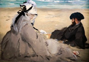 Sur la plage - Édouard Manet