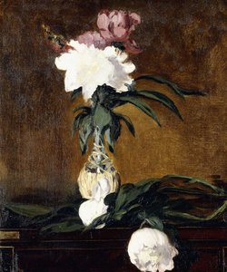 Pivoines dans une bouteille, 1864 - Édouard Manet