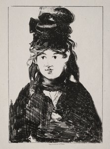 Portrait de Berthe Morisot, 1872