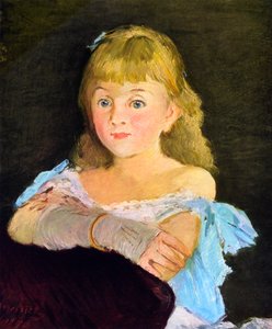 Portrait de Lina Campineanu, 1878 - Édouard Manet