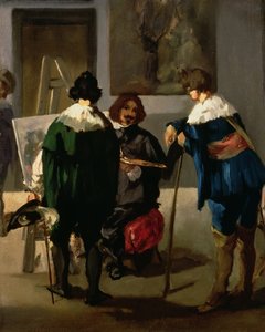 Scène dans un studio espagnol - Édouard Manet