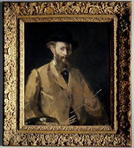 Autoportrait avec palette - Édouard Manet
