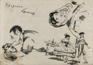 Esquisses de "Les Gitans," "Le Ballet Espagnol," et "Lola de Valence" pour "L