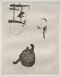 Les chats - Édouard Manet