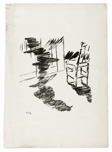 La Chaise ("Cette ombre qui flotte sur le sol..."), du Corbeau - Édouard Manet