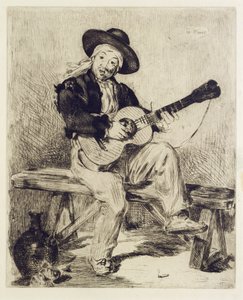 Le guitariste - Édouard Manet