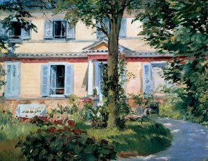 La maison à Rueil, 1882 - Édouard Manet