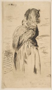La Petite Fille - Édouard Manet