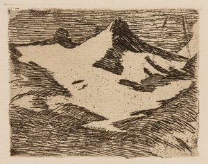 La montagne, planche 2 du Fleuve - Édouard Manet