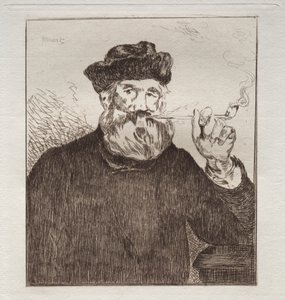 Le fumeur - Édouard Manet