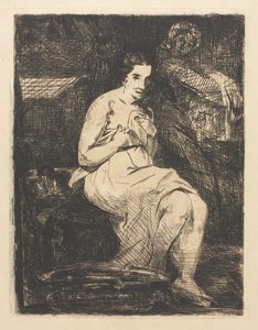 La toilette - Édouard Manet
