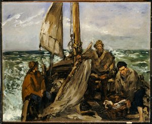 Les travailleurs de la mer, 1873 - Édouard Manet