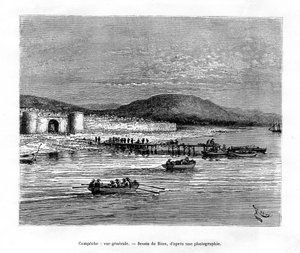 Campeche, Yucatán, Mexique, 19ème siècle - Edouard Riou