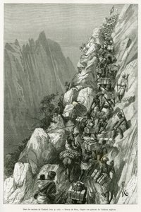 Dans les rochers d