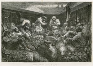 Perdus et épuisés de fatigue, l