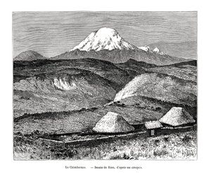 Mont Chimborazo, Équateur, 19e siècle