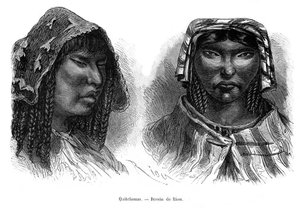 Indiens Quichua, Amérique du Sud, 19ème siècle - Edouard Riou