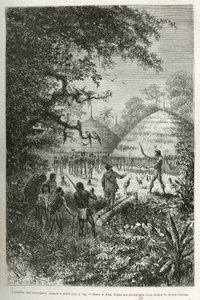 Yacouman, chef Roucouyenne, tribu de Guyane sur les rives de l