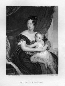 Amour maternel, c1833